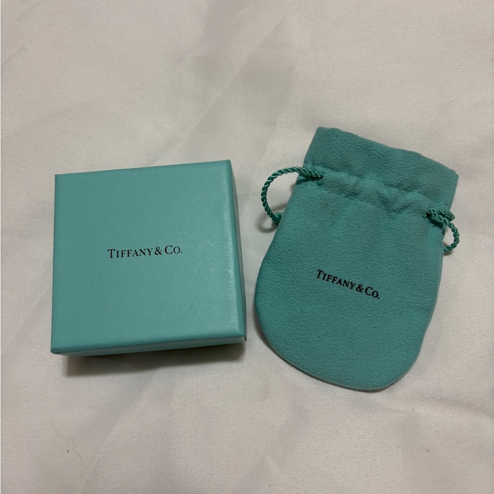 Tiffany & Co. Aqua Gift Box and pouch